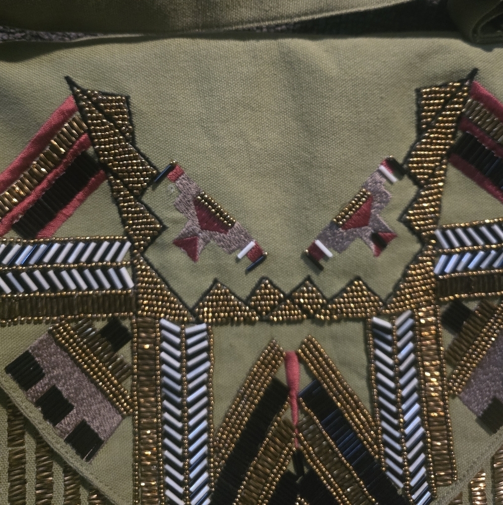 Noonday Collection | Beaded Messenger Bag View 5